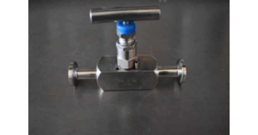 VALVULA DE AGUJA REGULADORA DE FLUJO TRICLAMP SANITARIA en Ciudad de México