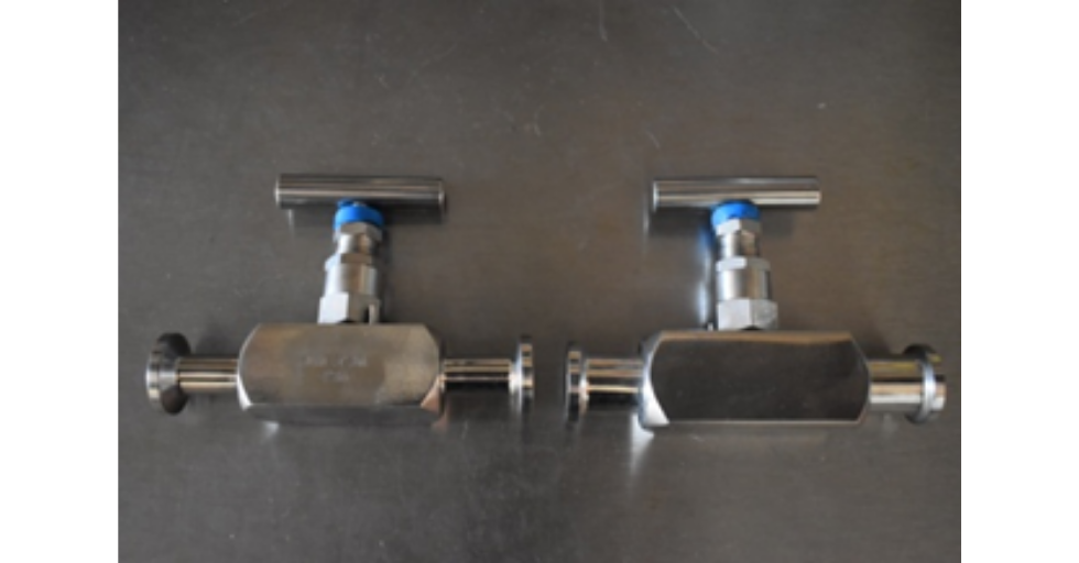 VALVULA DE AGUJA REGULADORA DE FLUJO TRICLAMP SANITARIA en Ciudad de México