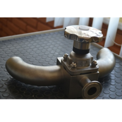 VALVULA DE DIAFRAGMA DE 3 VIAS SANITARIAS DE ACERO INOXIDABLE Ciudad de México