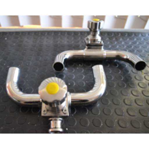 VALVULA DE DIAFRAGMA DE 3 VIAS SANITARIAS DE ACERO INOXIDABLE Ciudad de México