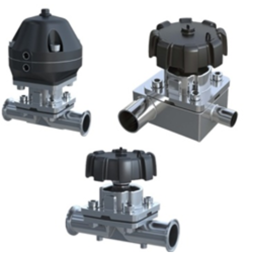 VALVULA DE DIAFRAGMA AUTOMATICA SANITARIA TRICLAMP 1/4" 1/2" 3/4" 1" 1.5" 2.0" EN Ciudad de México