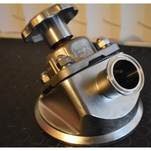 VALVULAS DE DIAFRAGMA PARA FONDO DE TANQUE SOLDABLE Y CLAMP DE 1" 1.5" 2.0" PULGADAS EN Ciudad de México